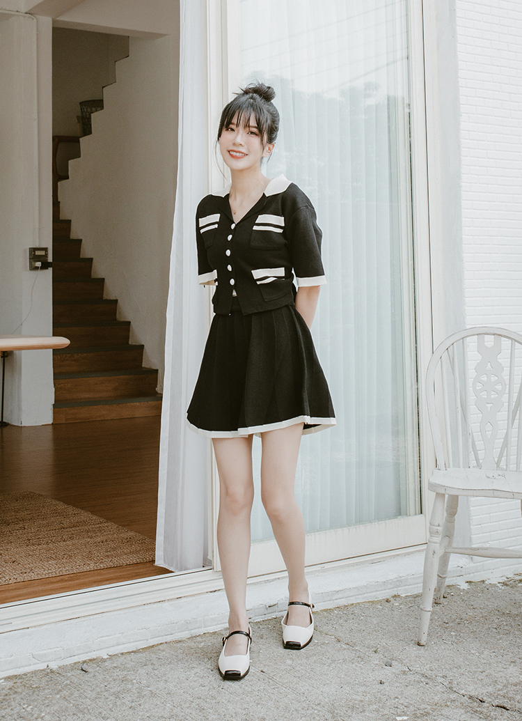 GraceGift Alice聯名 優雅芭蕾 低跟 瑪莉珍鞋 米白