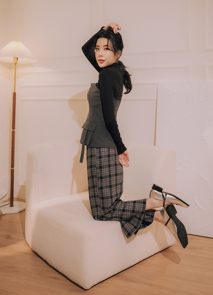 GraceGift Alice聯名 優雅芭蕾 低跟 瑪莉珍鞋 銀