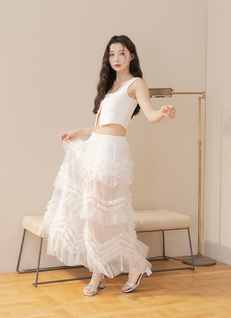 GraceGift平價女鞋 氣質雲朵 澎澎鞋墊 繫帶中跟涼鞋 銀
