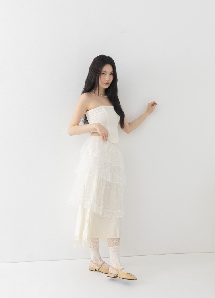 GraceGift 平價女鞋 法式尖頭 蝴蝶結後簍空芭蕾舞平底鞋 淺駝色
