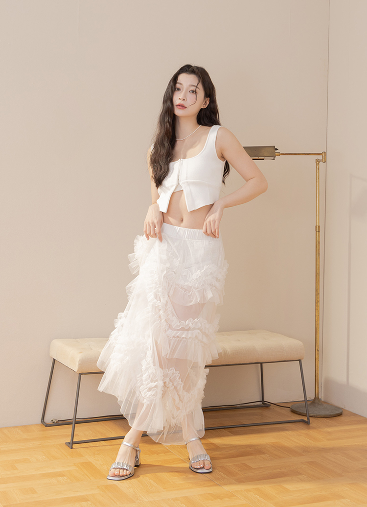 GraceGift平價女鞋 氣質雲朵 澎澎鞋墊 繫帶中跟涼鞋 銀