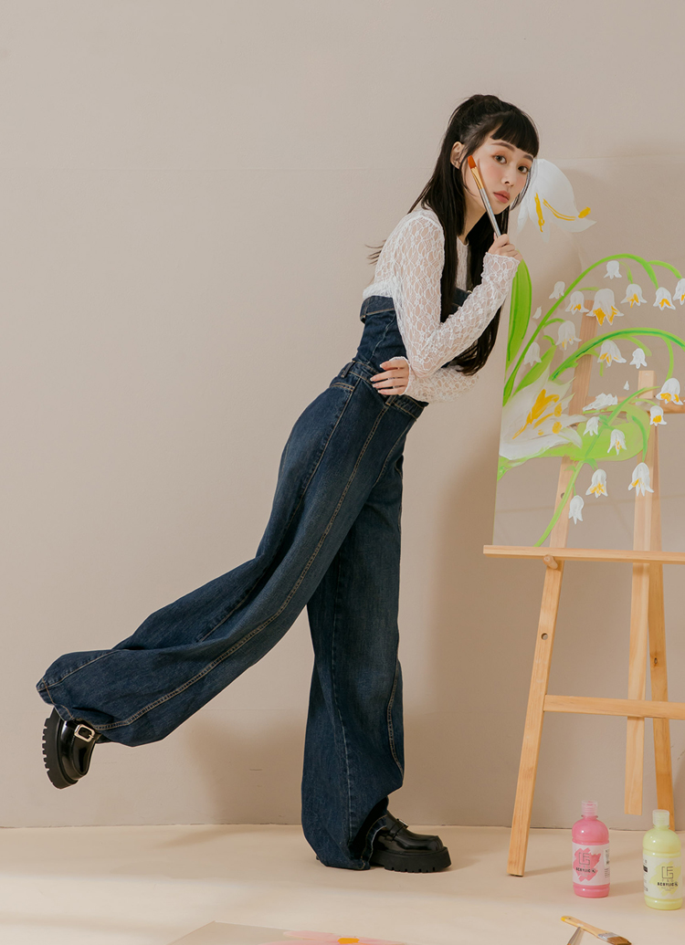 GraceGift平價女鞋 時髦方扣 厚底中跟 樂福鞋 黑