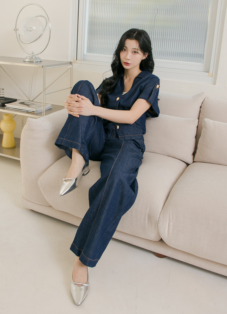 GraceGift平價女鞋 小步舞曲 尖頭 簍空蝴蝶結 低跟鞋 銀